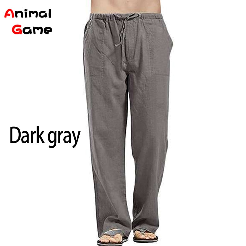 Wide Linen Pants