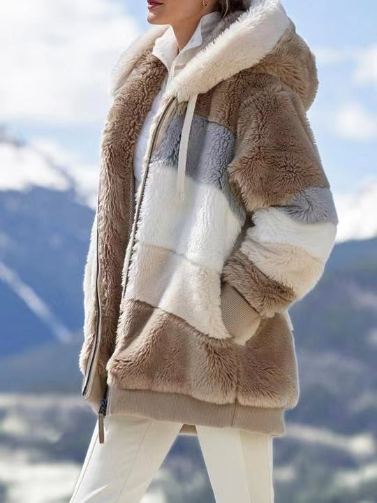 Long Teddy Furry Jacket