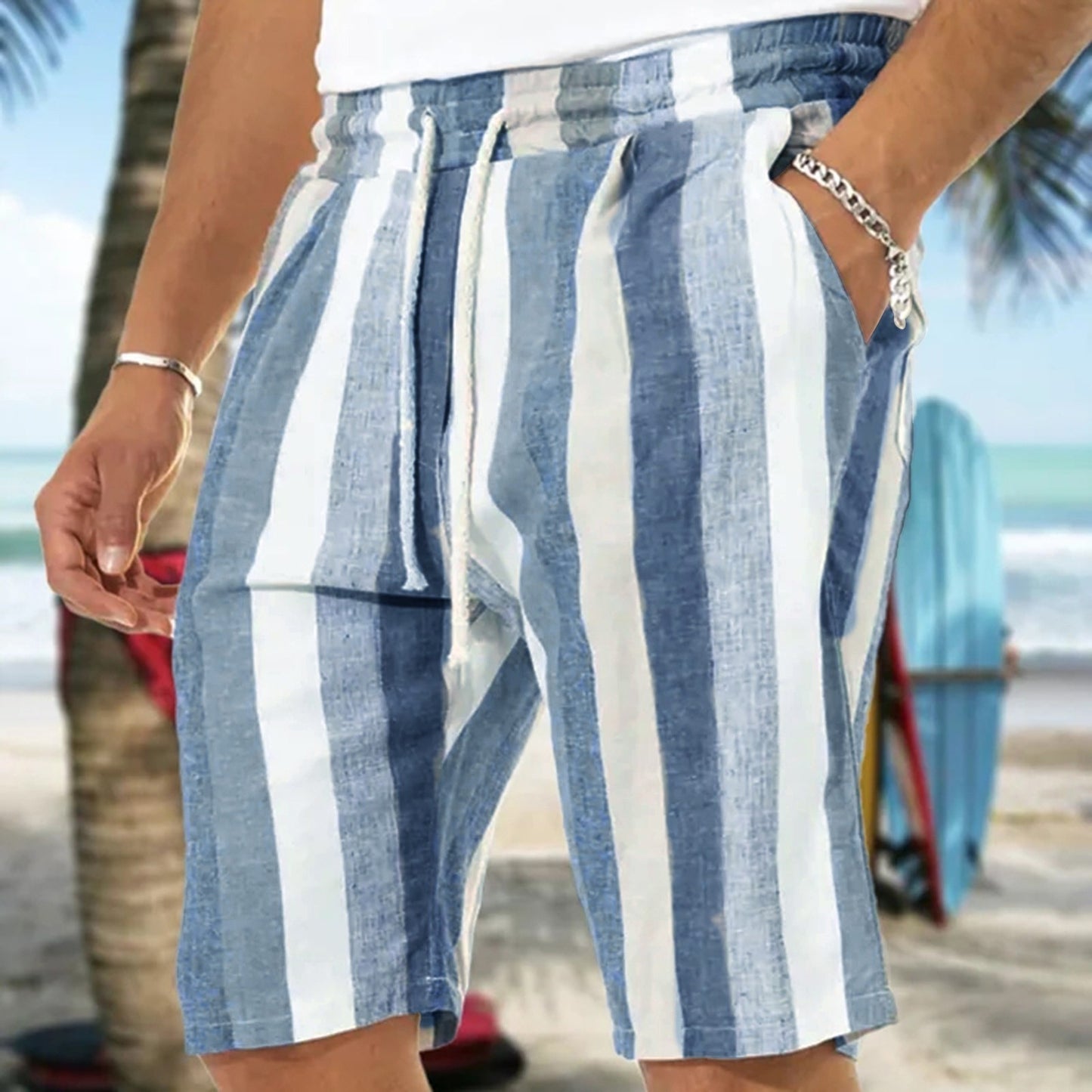 Casual Italian Beach Shorts