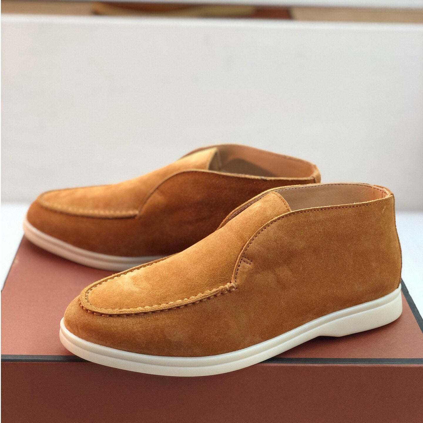 Loro Piana Cow Hide Loafers