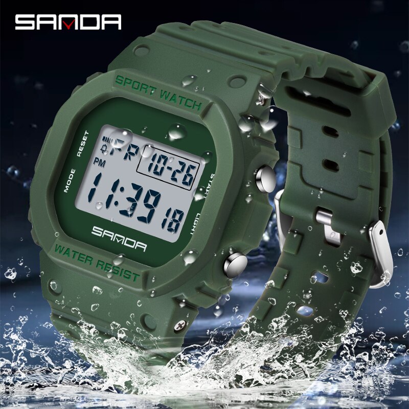 SANDA Military Digital Watch