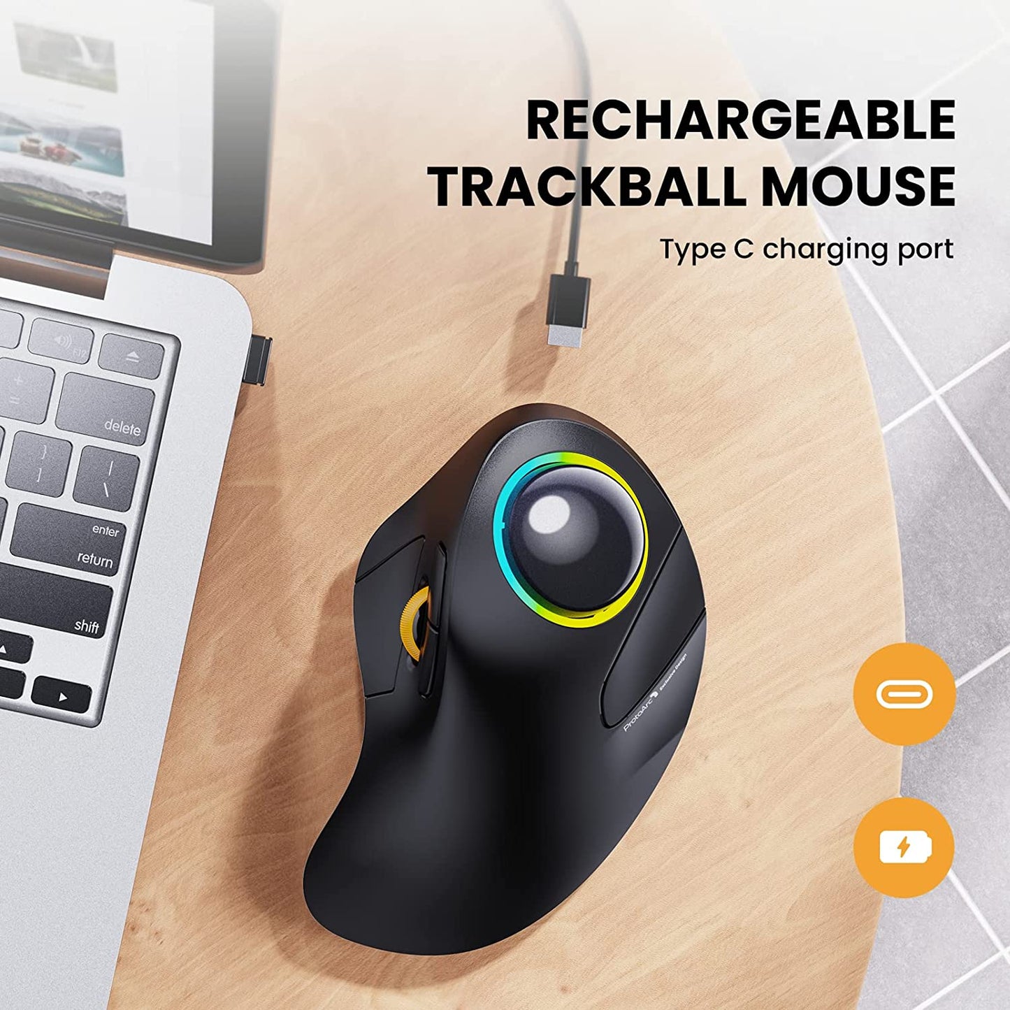 ProtoArc Trackball Mouse