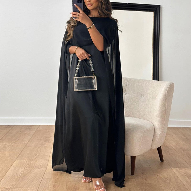 Elegant Loose Chiffon Dress