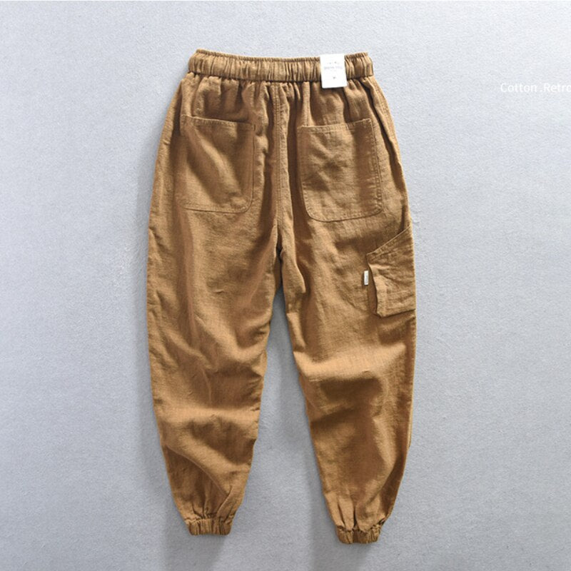 Loose Linen Casual Pants