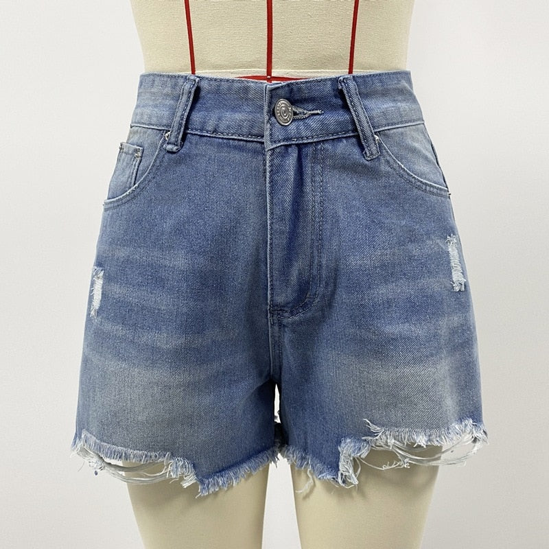 Casual Denim Shorts
