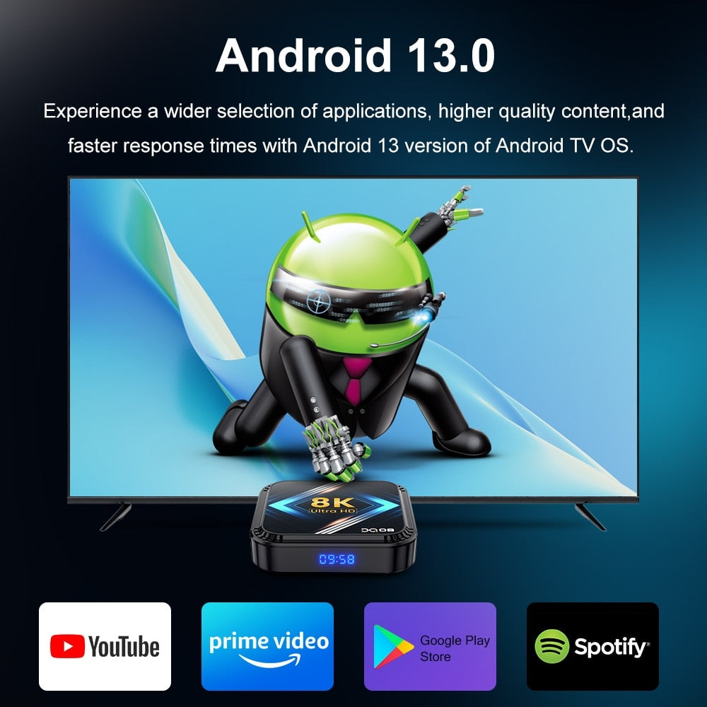 DQ08 RK3528 Smart TV Box