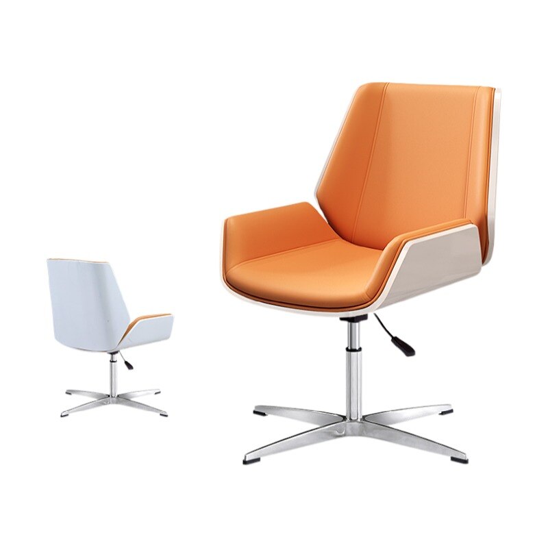 Mid-Back Bentwood Office Chair