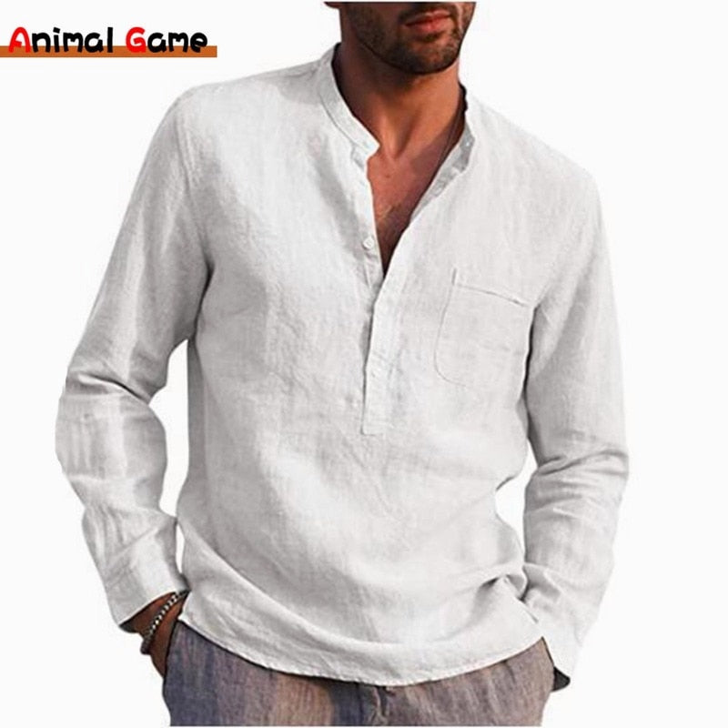 RS Animal Game Linen Shirt