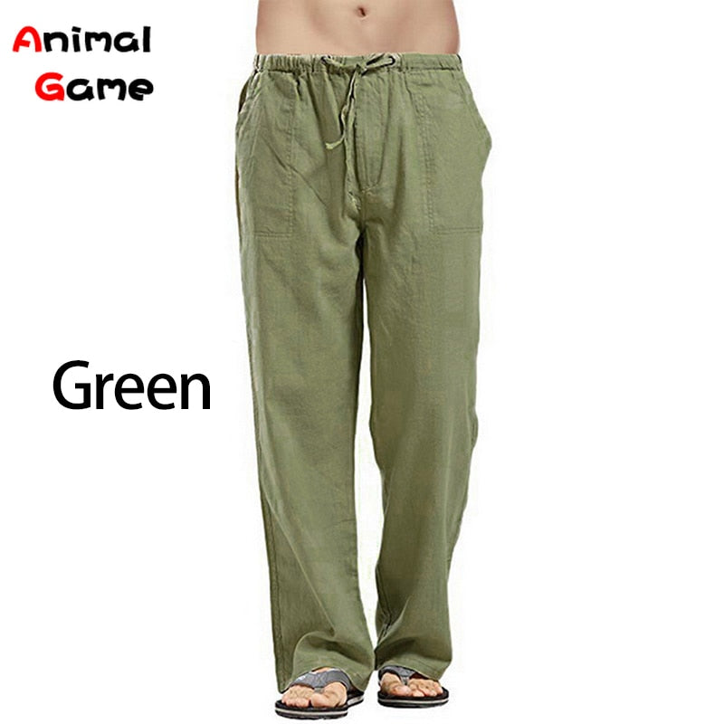 Wide Linen Pants