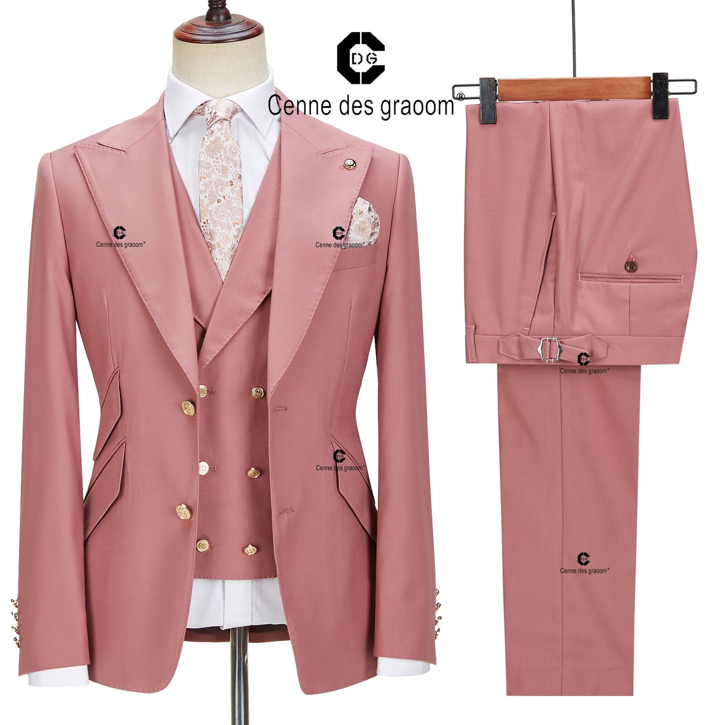 Slim Fit 3 Piece Suit
