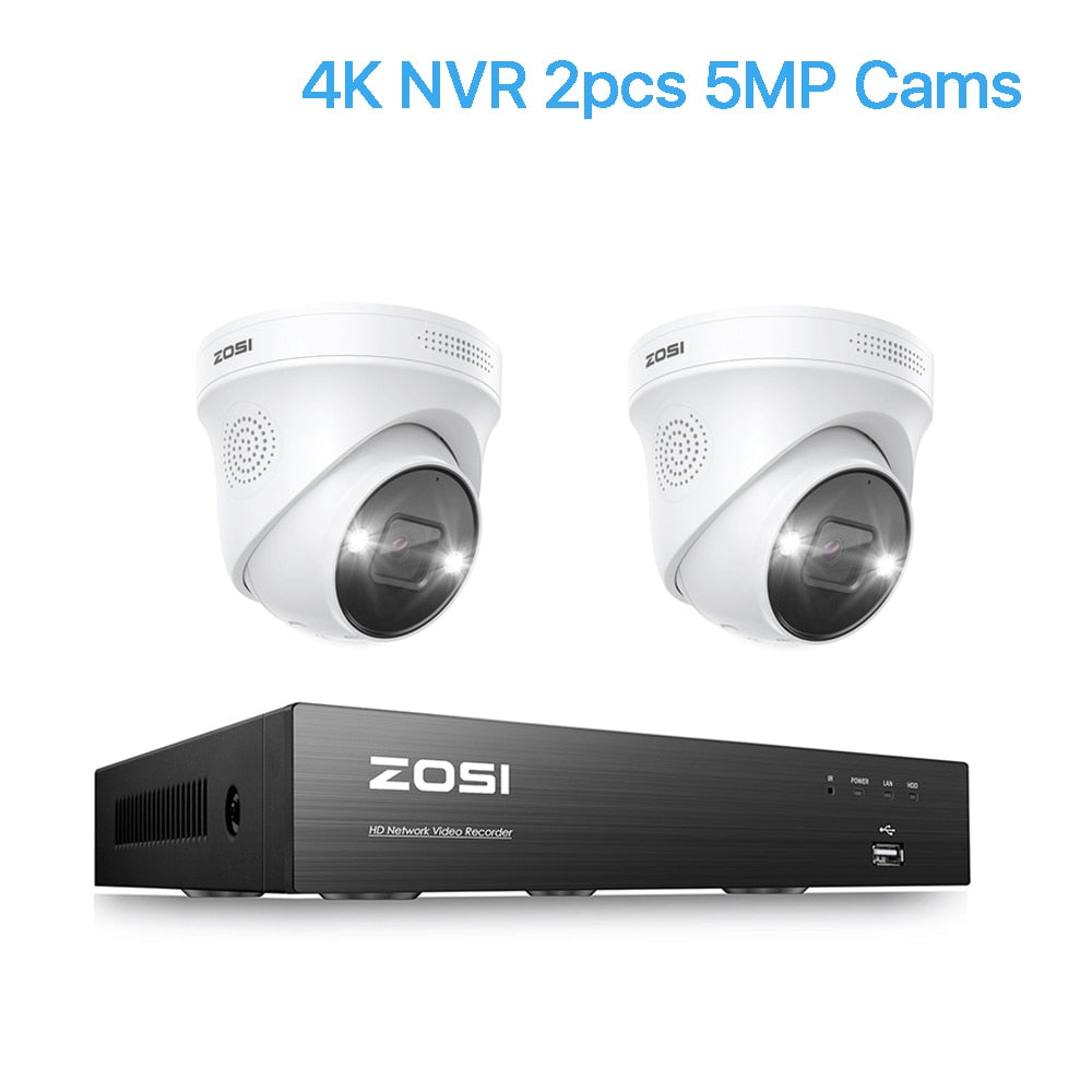 ZOSI 4K PoE Video Surveillance System