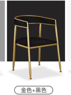 Nordic Gold Legged Dining Table