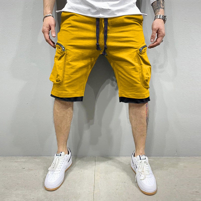 Loose Multi-Pocket Shorts