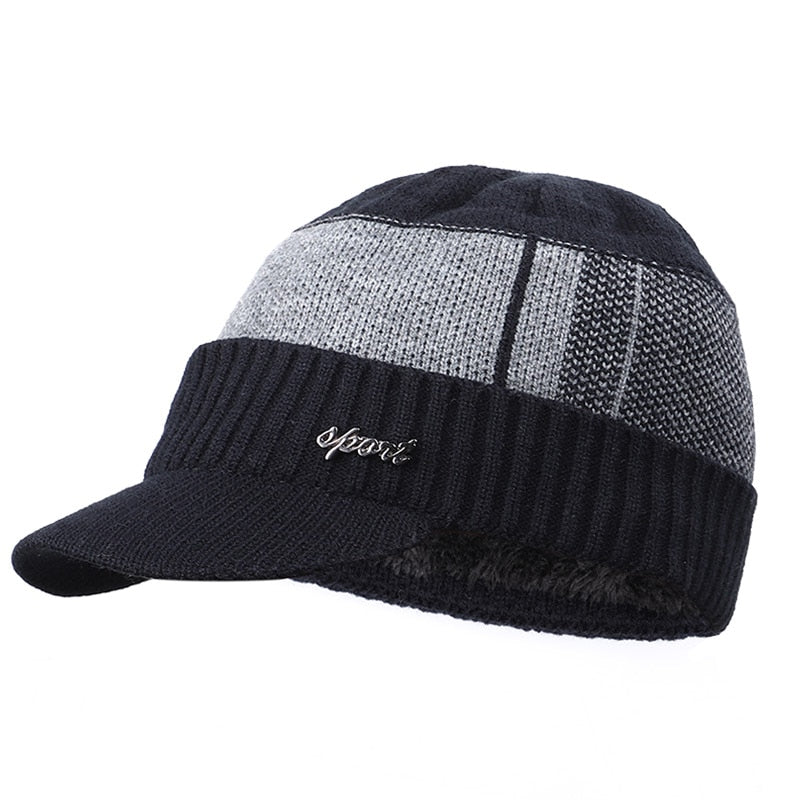 Cotton Visor Beanie