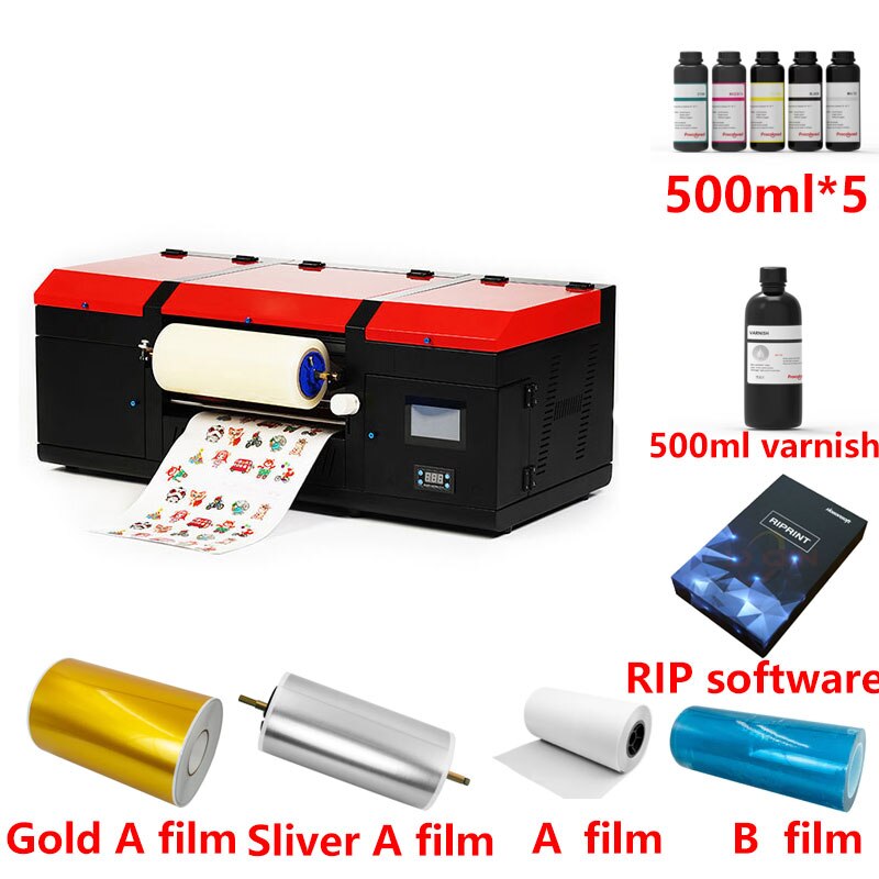 2 In 1 UV Dual Sticker Printer