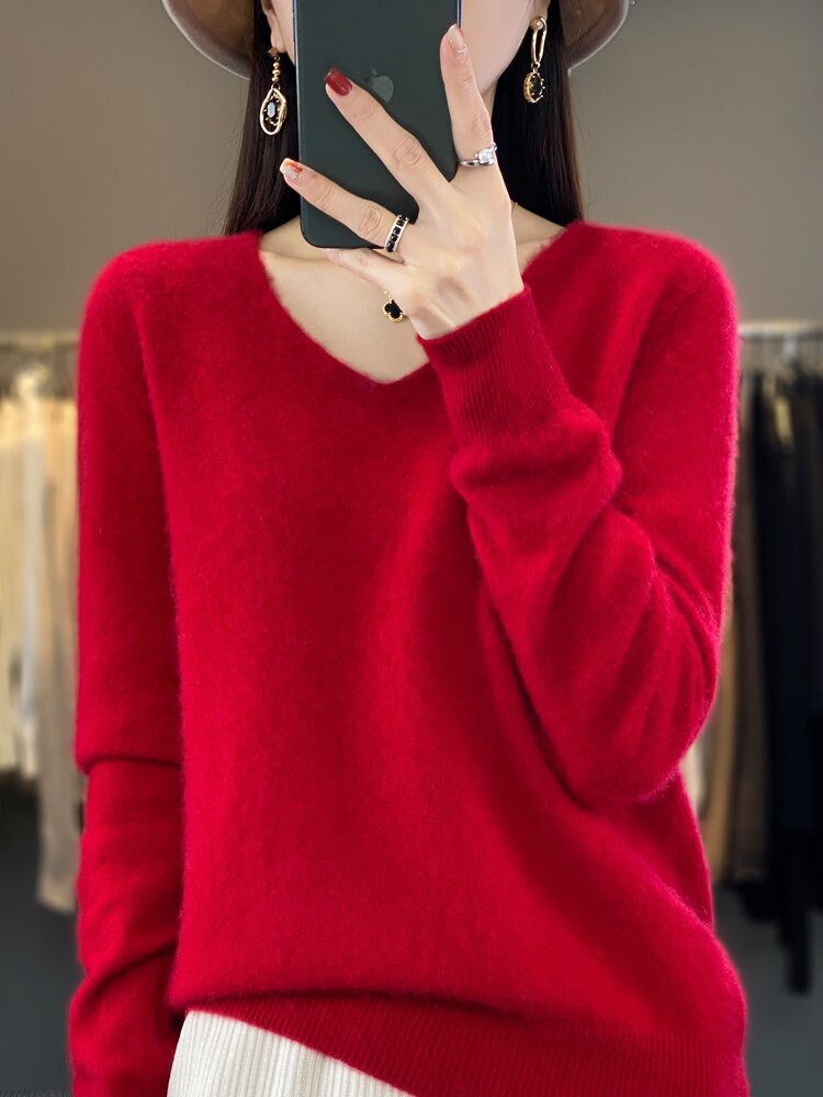 RUINAXIA Wool Pullover
