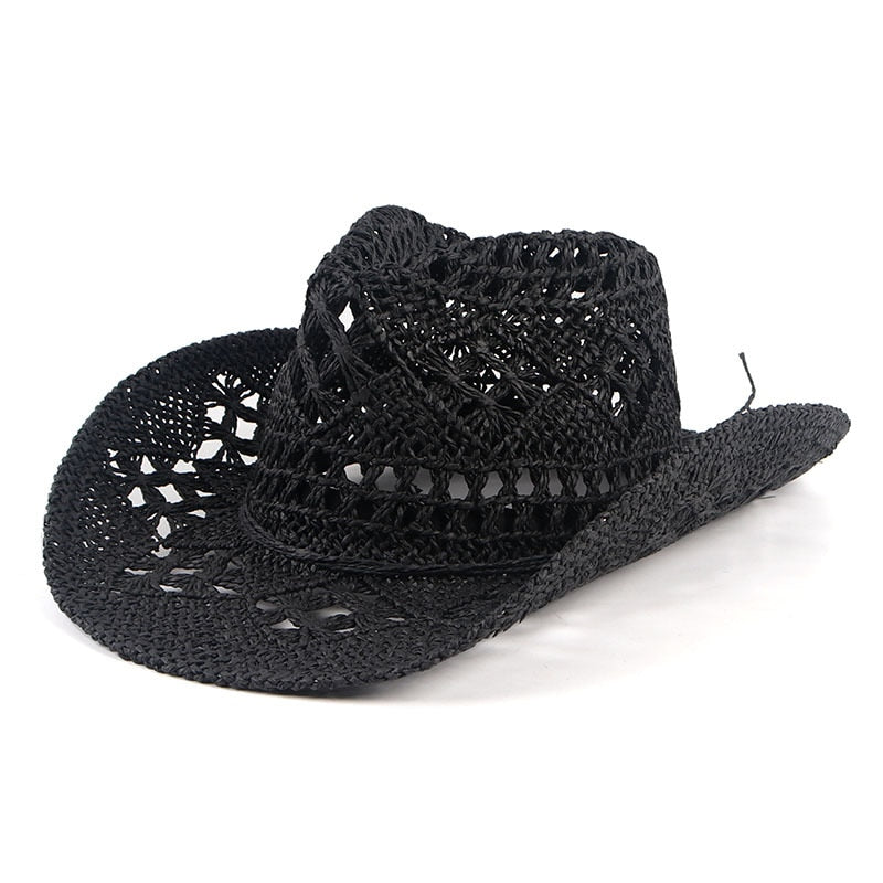 Hollowed Straw Cowboy Hat