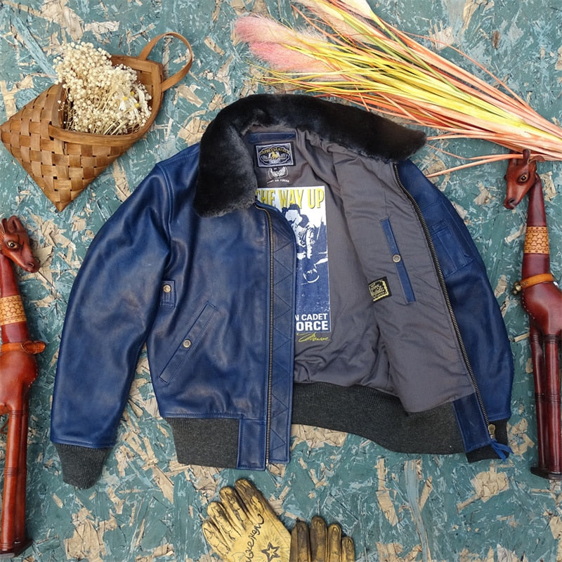 Full Grain Cow Leather Jacket
