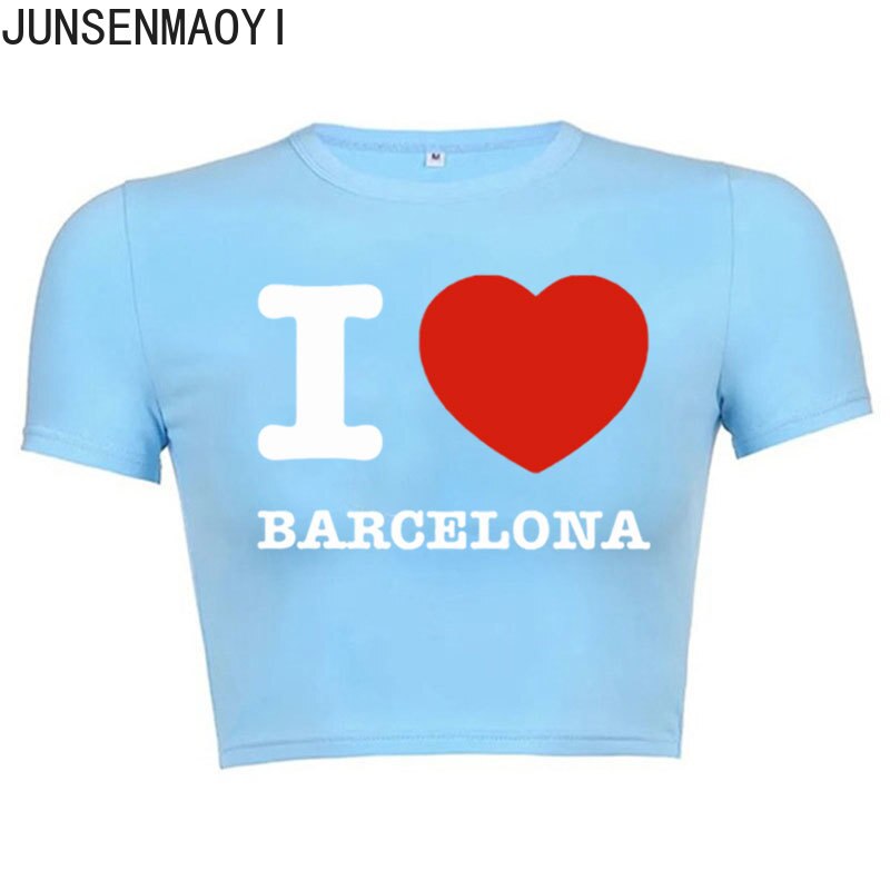 I Love Barcelona T Shirt