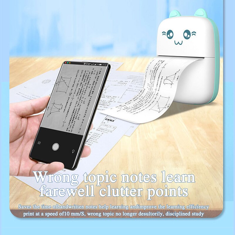 Portable Mini Bluetooth Printer