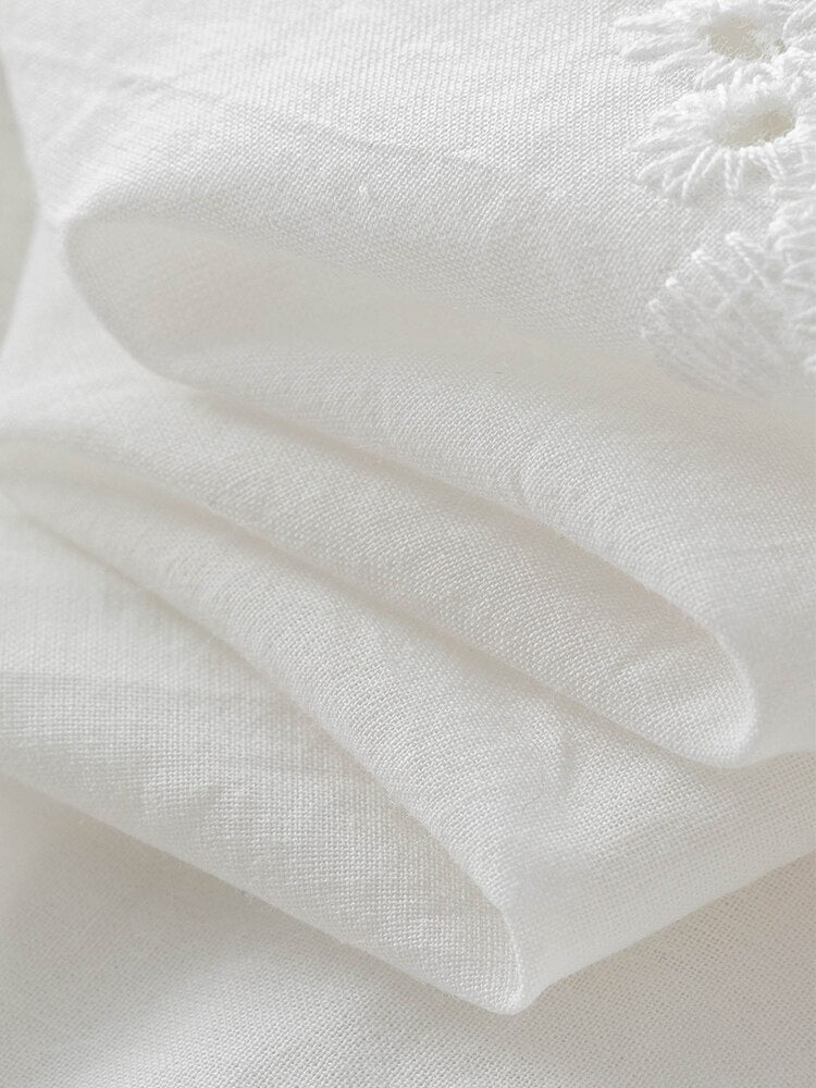 DUSHU Cotton Temperament Dress