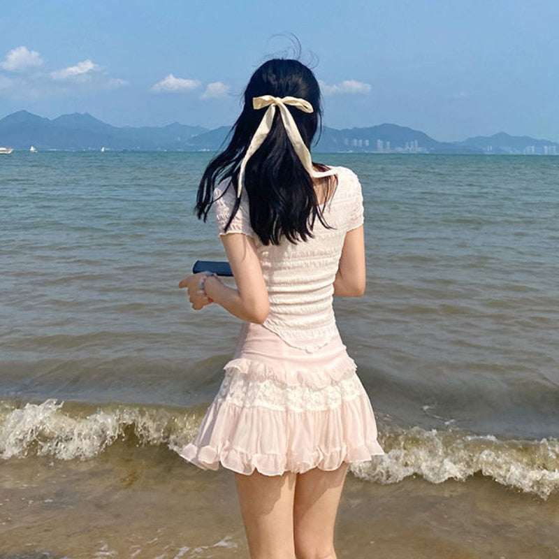Kawaii Ruffle Skirt