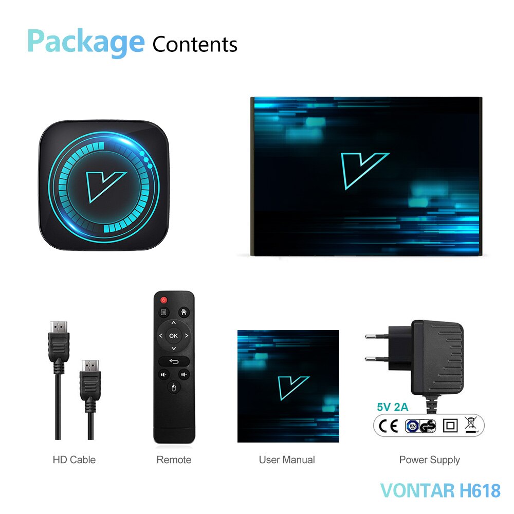 VONTAR H618 Android 12 TV Box