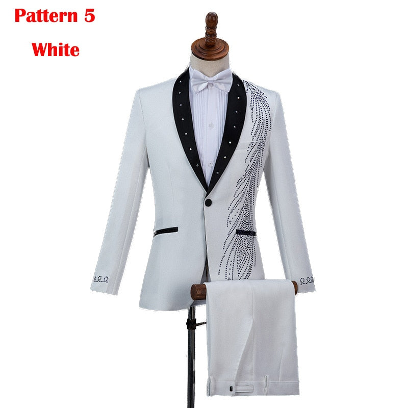 Crystal Embroidered Suit
