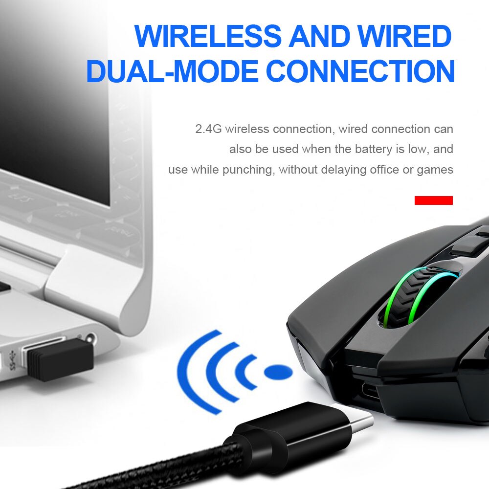 E-YOOSO Wireless Gaming Mouse