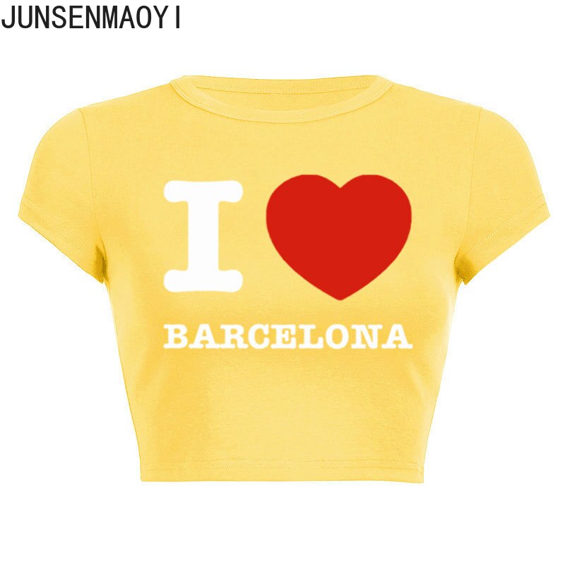 I Love Barcelona T Shirt