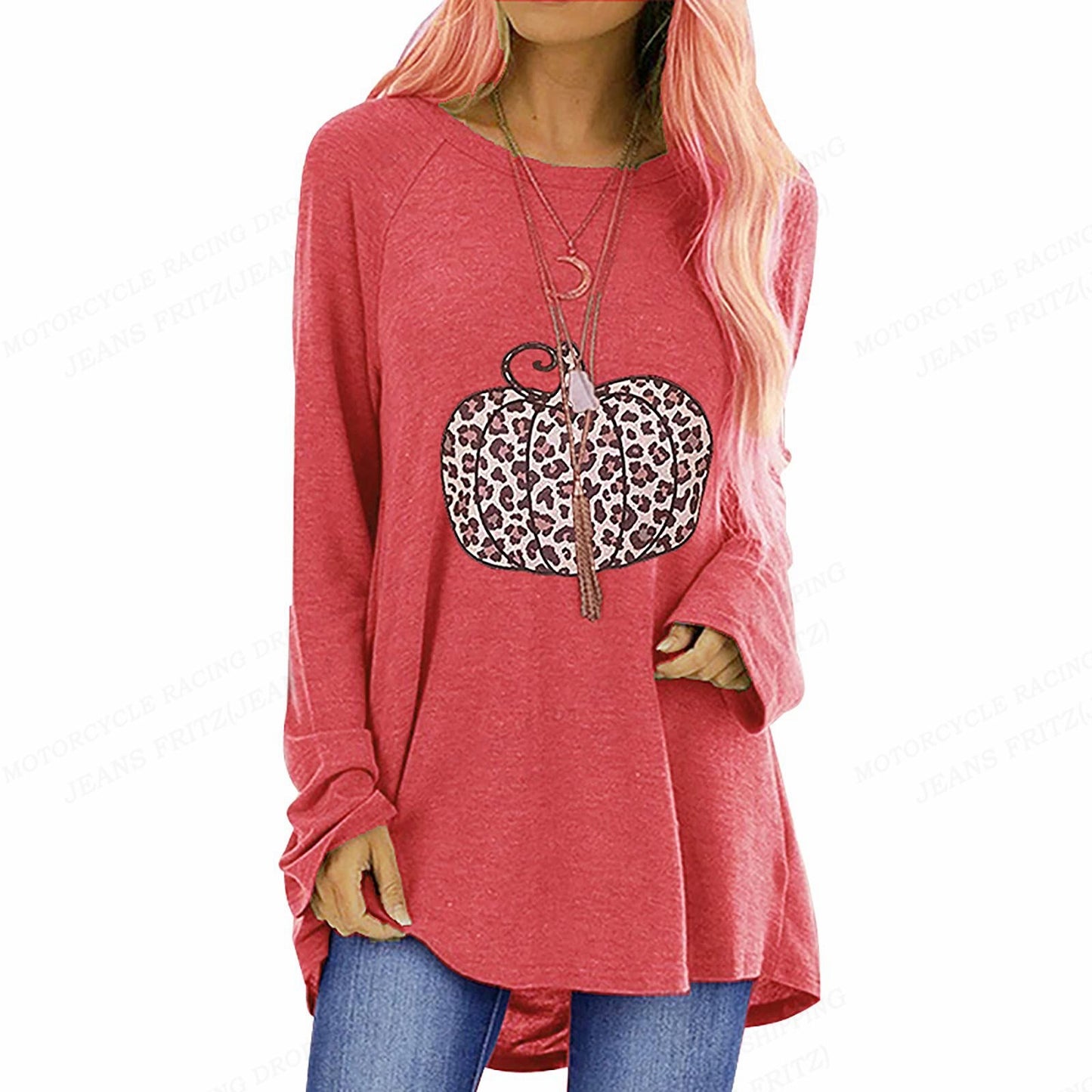 Long Flow Halloween Shirt