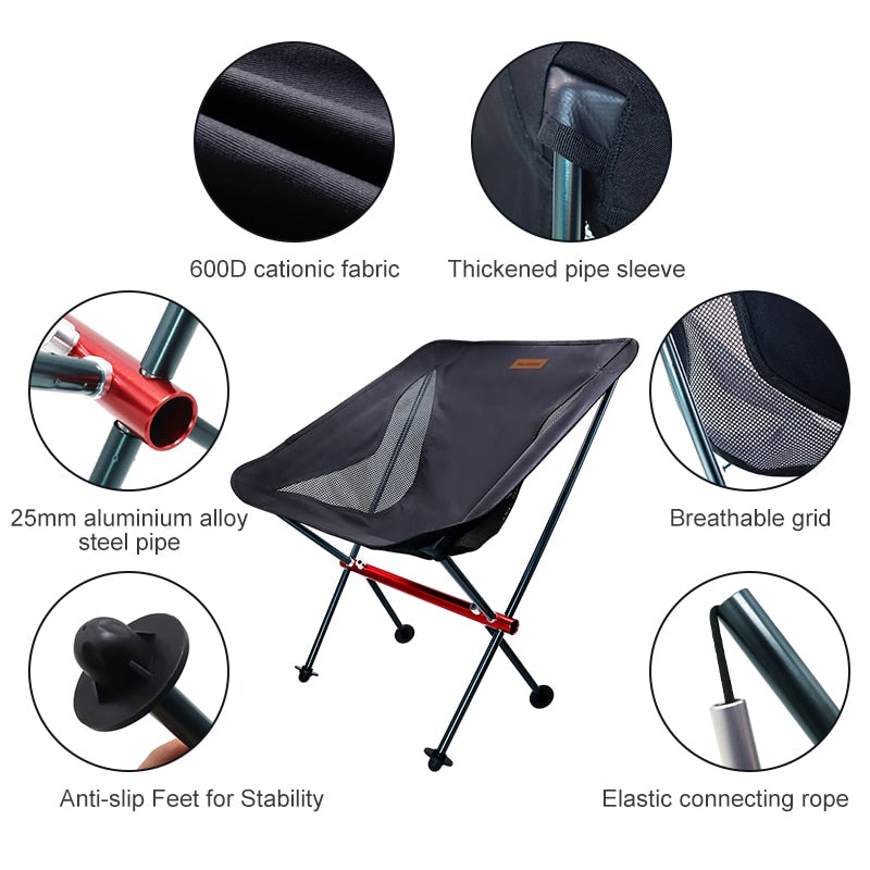 PACOONE Ultralight Folding Chair