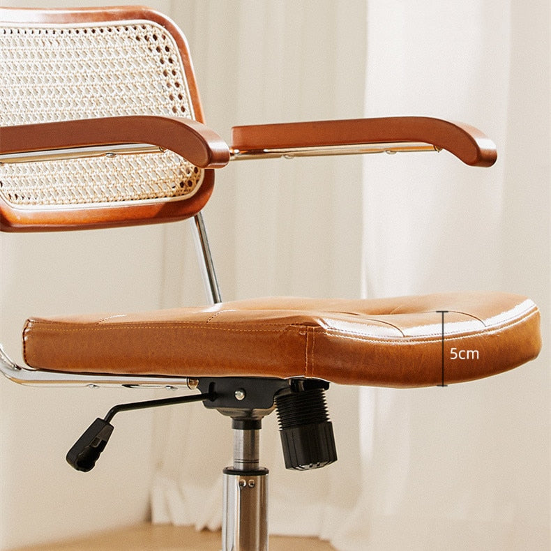 Retro Bamboo Woven Chair