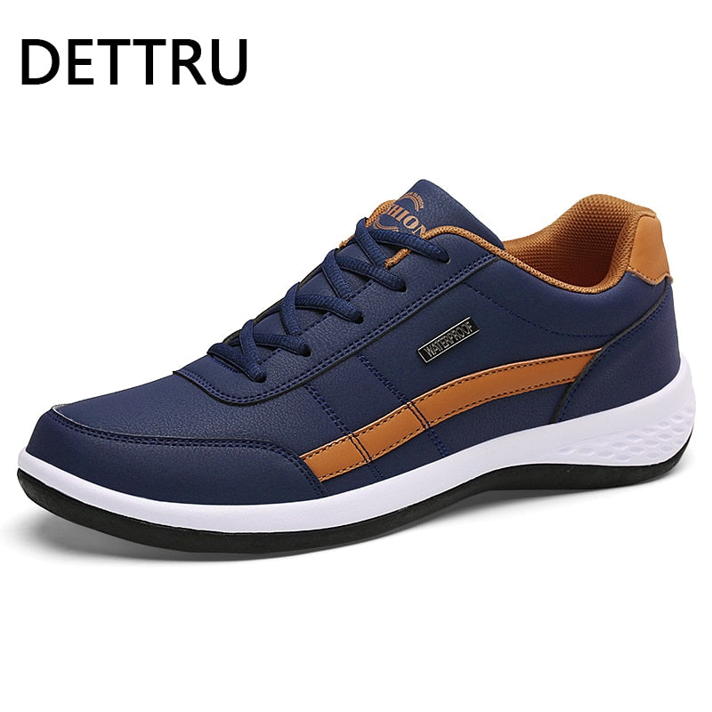 DETTRU Casual Leather Sneakers