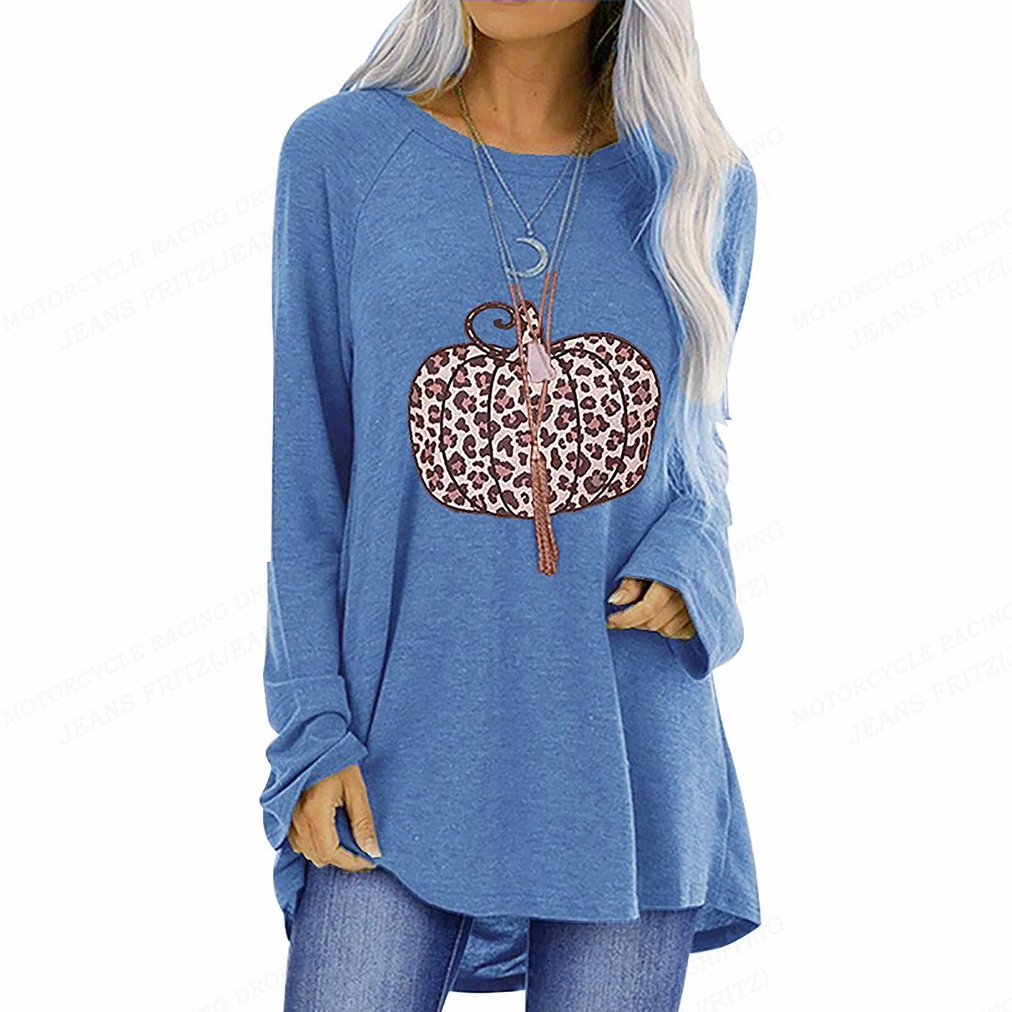 Long Flow Halloween Shirt
