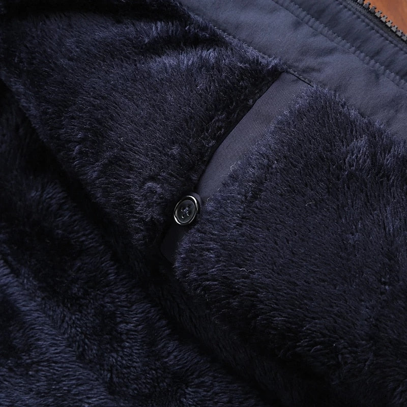 Fleece-lined Windbreaker