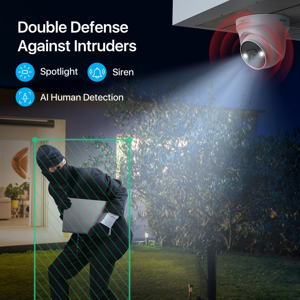 ZOSI 4K PoE Video Surveillance System