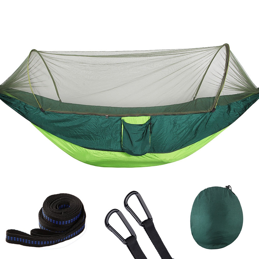 Pop-up Hammock with Mosquito Net