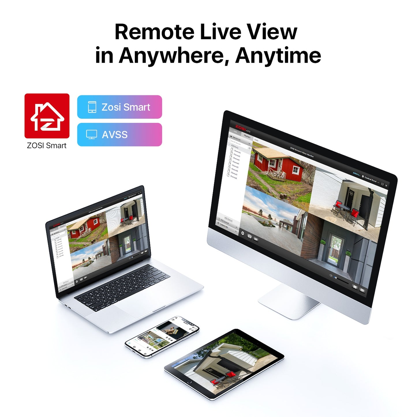 ZOSI 8CH 1080P CCTV Outdoor System