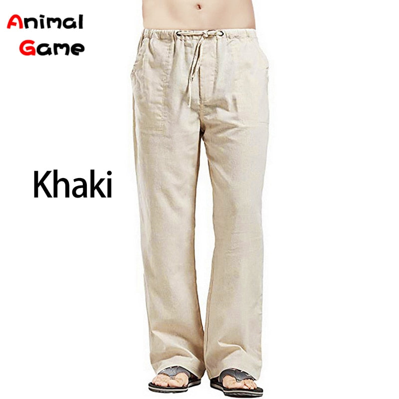 Wide Linen Pants