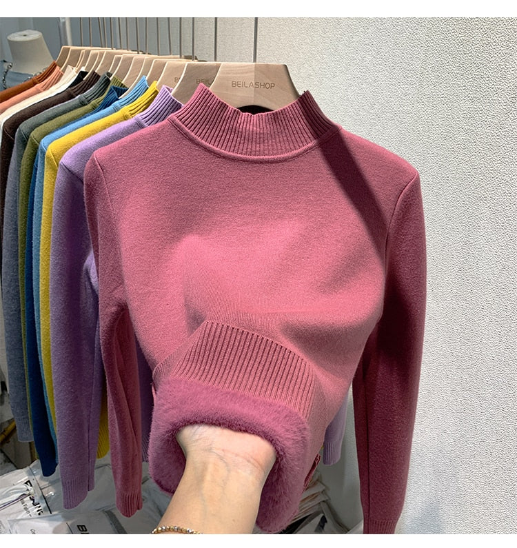 Cozy Cowl Turtleneck Sweater