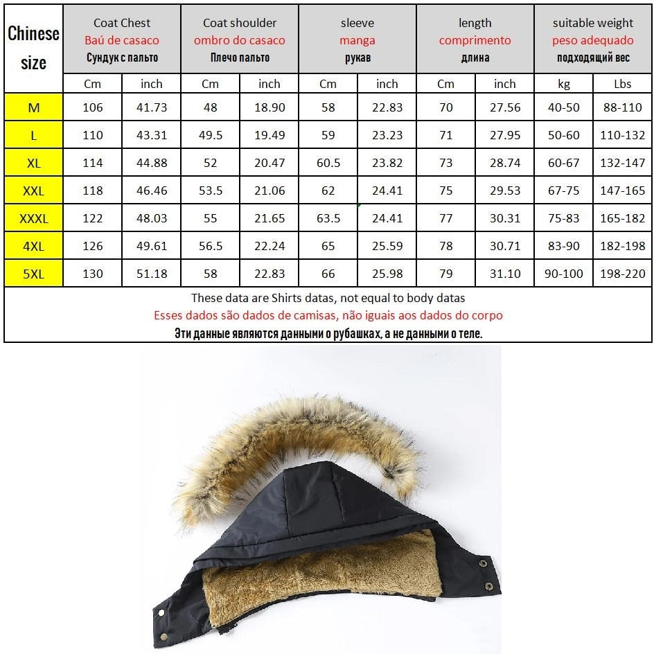 Fleece Lined Winter Parka