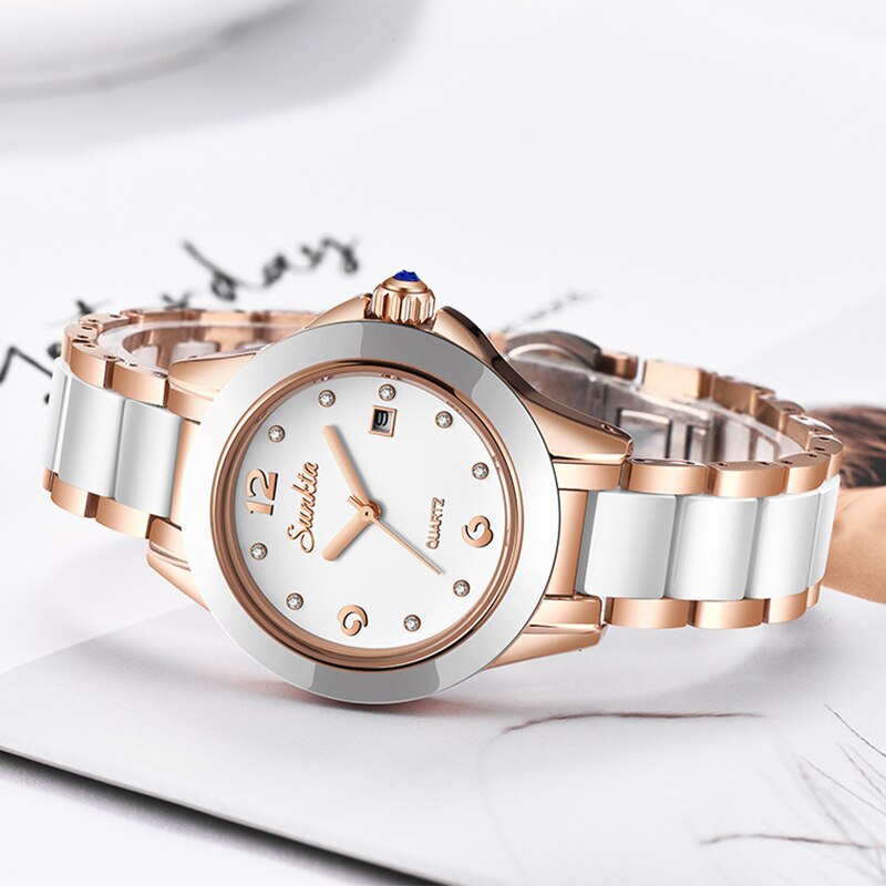 LIGE Rose Gold Watch