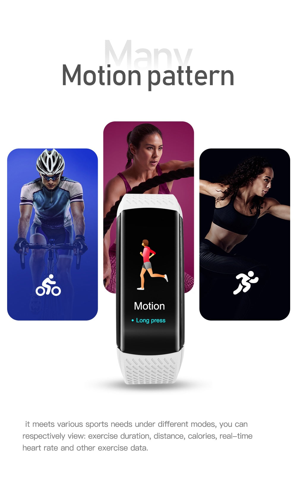 IP67 Waterproof Smart Bracelet