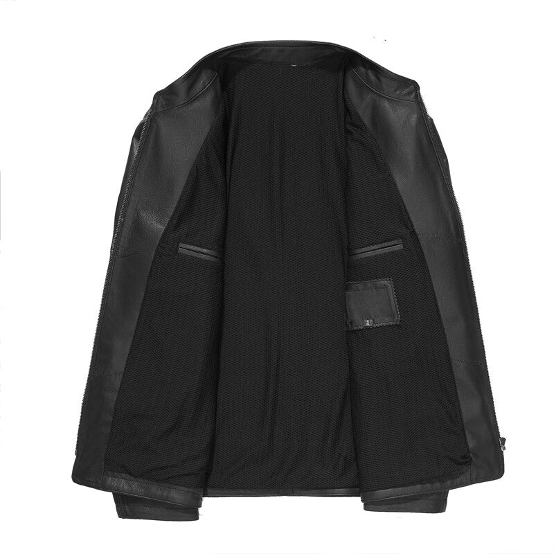 GOURS Winter Leather Jacket
