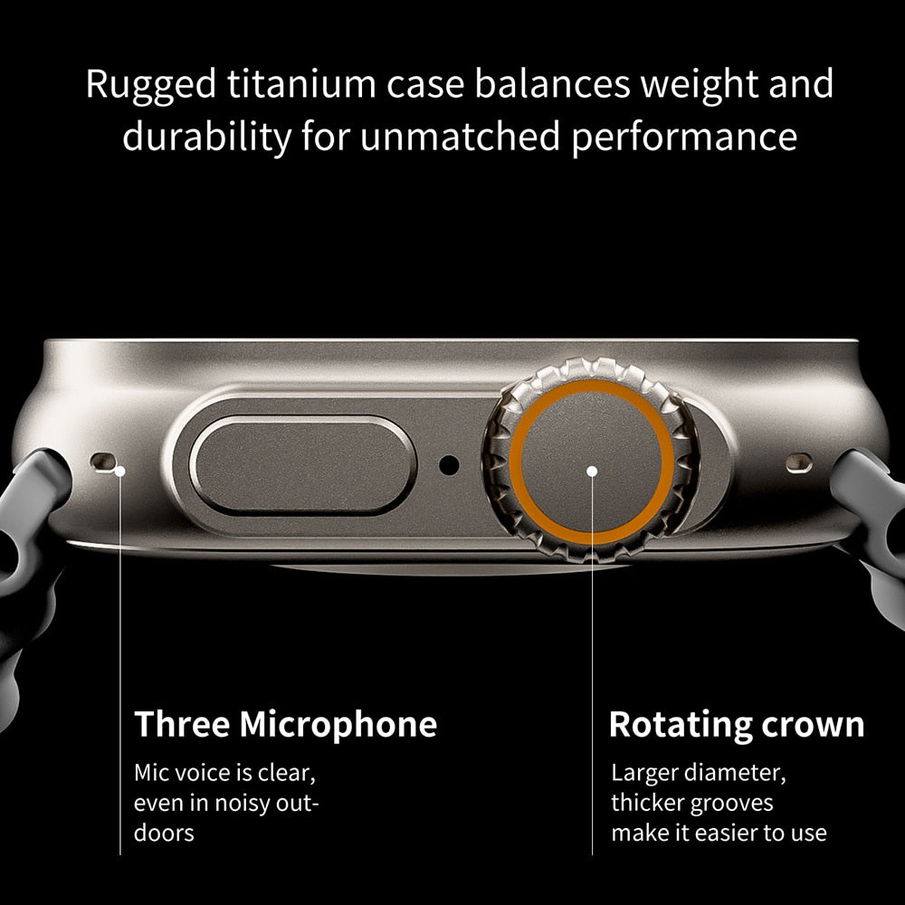 Ultra 8 NFC GPS Smart Watch