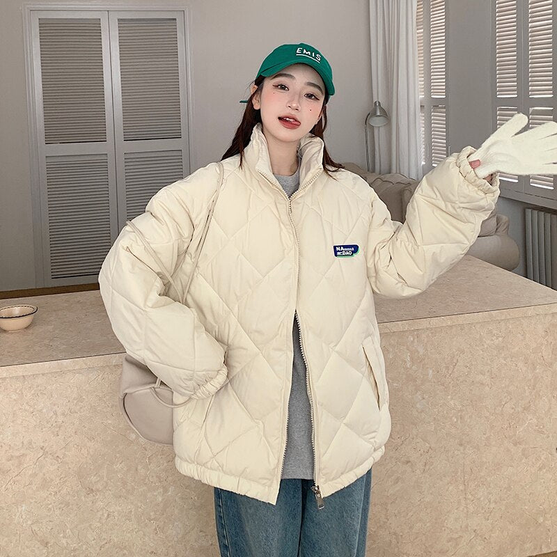 Short Cotton Winter Jacket