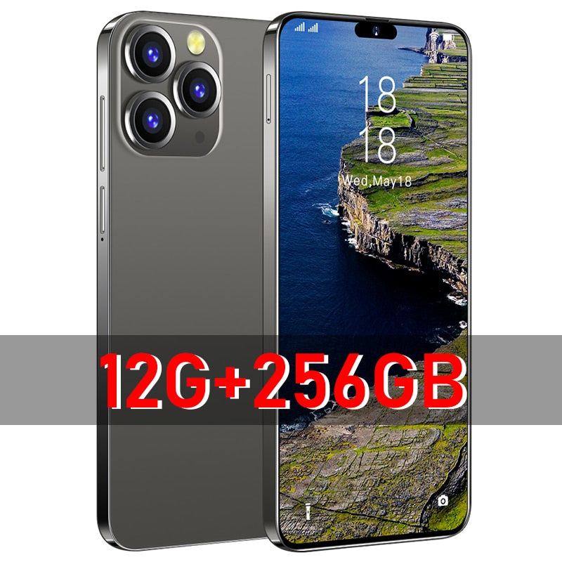 4proMax Smartphones 6.7inch Screen