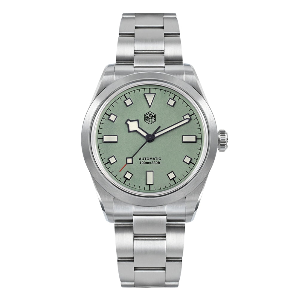 San Martin 38mm Vintage Dial Watch