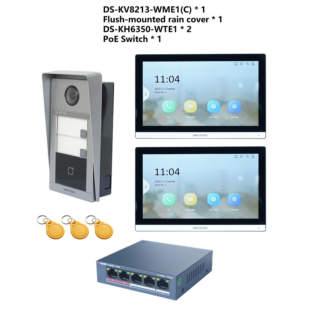 HIKVISION Original Multi-language Video Intercom
